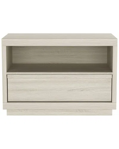 Manhattan Comfort Navis Nightstand In Neutral
