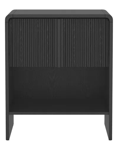 Manhattan Comfort Novara 22in Nightstand In Black