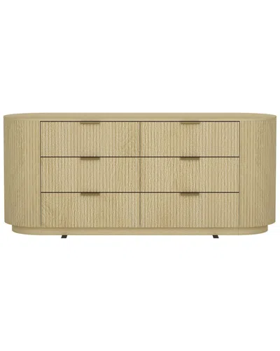 Manhattan Comfort Olivia Modern Double Dresser With 6 Drawers