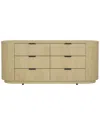 Manhattan Comfort Olivia Modern Double Dresser With 6 Drawers