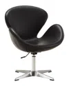 Manhattan Comfort Raspberry Accent Chair