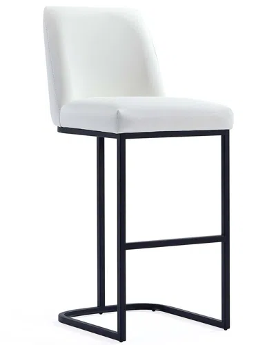 MANHATTAN COMFORT MANHATTAN COMFORT SERENA MODERN LEATHERETTE UPHOLSTERED BARSTOOL