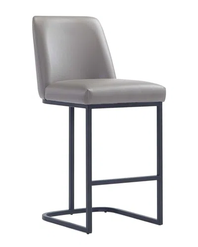 MANHATTAN COMFORT MANHATTAN COMFORT SERENA MODERN LEATHERETTE UPHOLSTERED COUNTER STOOL
