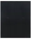 Manhattan Comfort Cornelia Modern Storage Closet 2 In Black