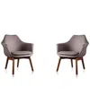 Manhattan Comfort Set Of 2 Cronkite Accent Chairs