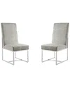 Manhattan Comfort Set Of 2 Element Dining Chairs