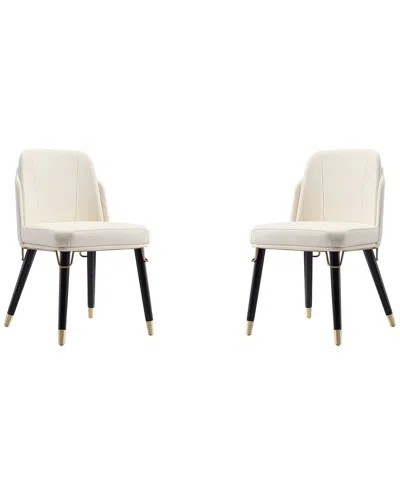 Manhattan Comfort Set Of 2 Estelle Dining Chairs