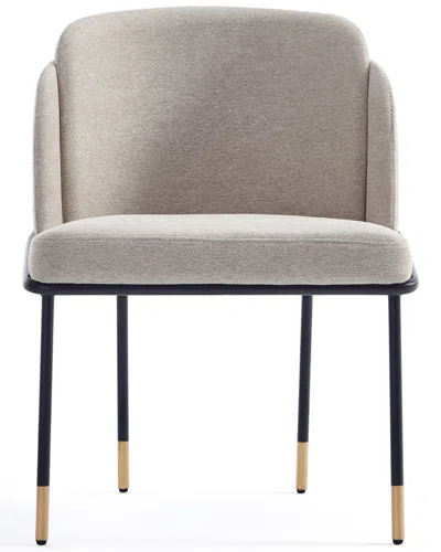 Manhattan Comfort Set Of 2 Flor Dining Chairs In Brown