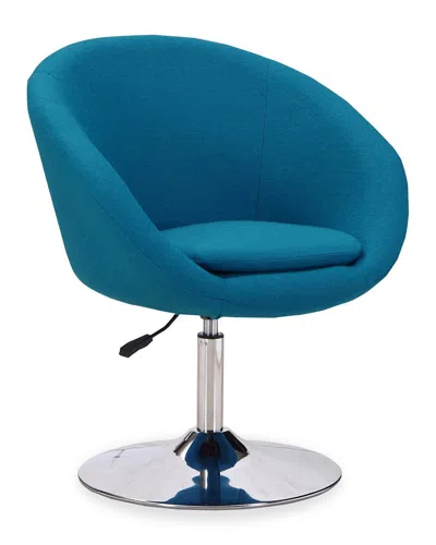 Manhattan Comfort Set Of 2 Hopper Swivel Adjustable Height Chairs