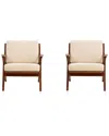 Manhattan Comfort Set Of 2 Martelleechairs