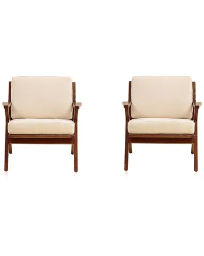 Manhattan Comfort Set Of 2 Martelleechairs