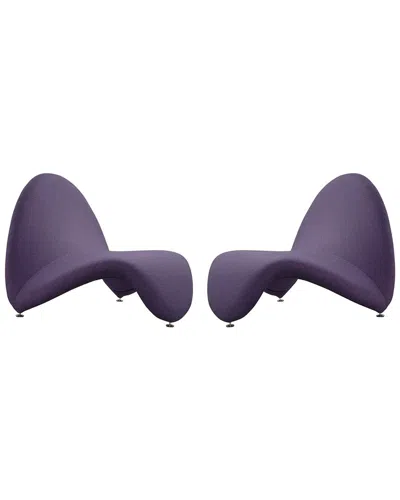 Manhattan Comfort Set Of 2 Moma Accent Chairs