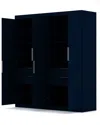 Manhattan Comfort Set Of 2 Mulberry 2.0 Wardrobe Closets
