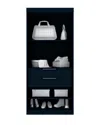 Manhattan Comfort Set Of 2 Mulberry Sectional Corner Wardrobe Closets