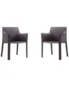 Manhattan Comfort Set Of 2 Vogue Dining Chairs