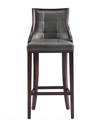 Manhattan Comfort Set Of 3 Fifth Avenue Barstools