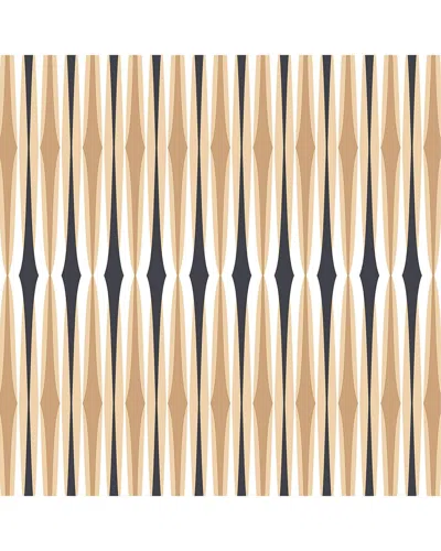 Manhattan Comfort Wallpaper In Tan
