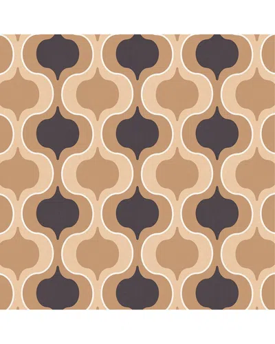 Manhattan Comfort Wallpaper In Brown