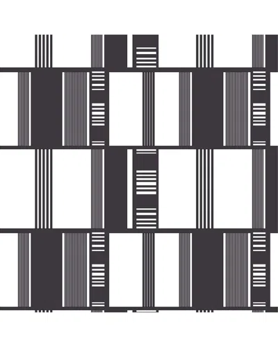 Manhattan Comfort Wallpaper In Black