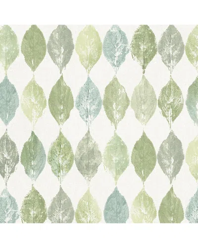 Manhattan Comfort Wallpaper In Green