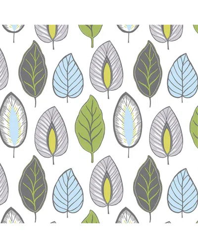 Manhattan Comfort Wallpaper In Green