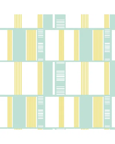 Manhattan Comfort Wallpaper In Mint