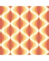 Manhattan Comfort Wallpaper In Orange