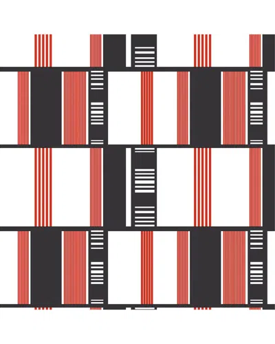Manhattan Comfort Wallpaper In Red