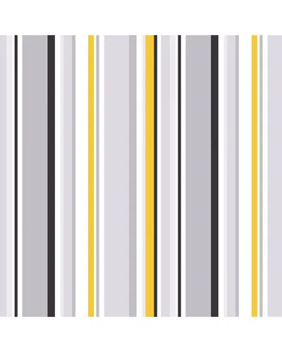 Manhattan Comfort Wallpaper In Yellow