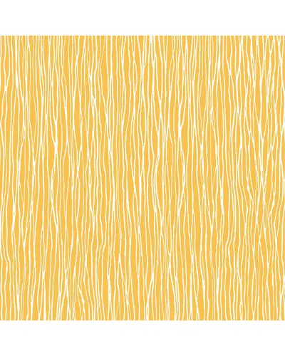 Manhattan Comfort Wallpaper In Yellow
