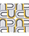 Manhattan Comfort Wallpaper In Yellow