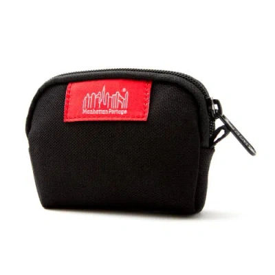 Manhattan Portage Coin Purse W/divider In Black