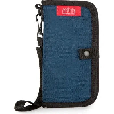 Manhattan Portage Continental Wallet In Blue