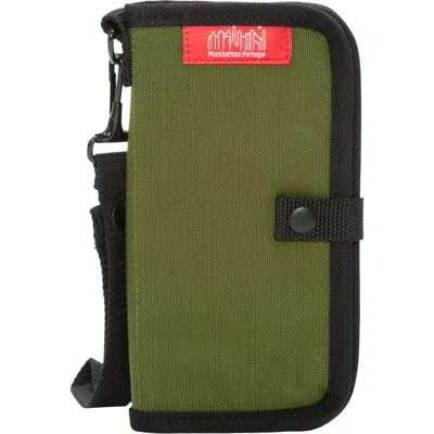 Manhattan Portage Continental Wallet In Green