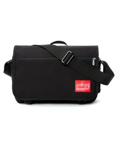 Manhattan Portage Delancey Messenger Bag In Black
