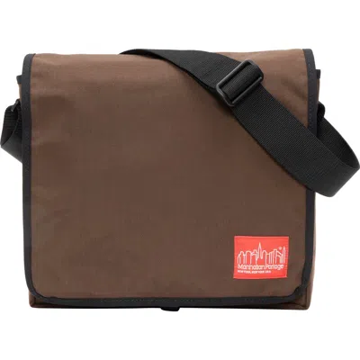 Manhattan Portage Dj Crossbody Bag In Brown