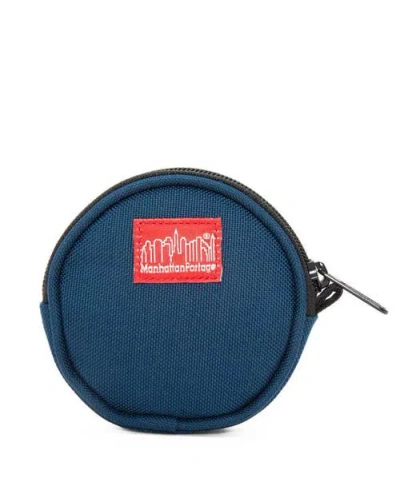 Manhattan Portage Ellington Circle Coin Purse In Blue
