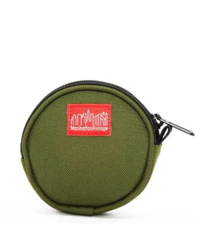Manhattan Portage Ellington Circle Coin Purse In Green