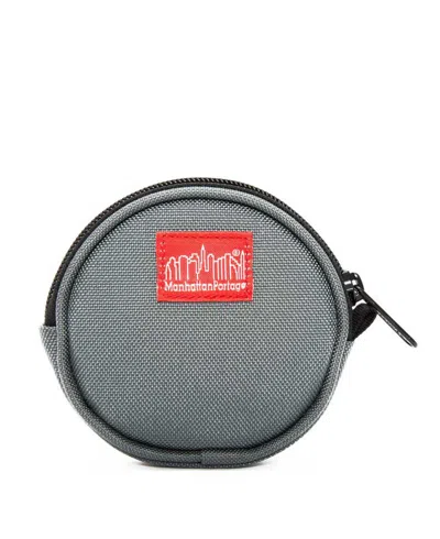 Manhattan Portage Ellington Coin Purse Mini Wallet In Gray