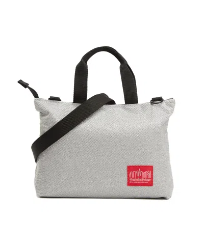 Manhattan Portage Fabric Street Tote In Gray