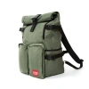 Manhattan Portage Flight Nylon Focus Backpack In Red
