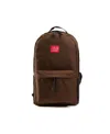 Manhattan Portage Knickerbocker Small Backpack In Brown