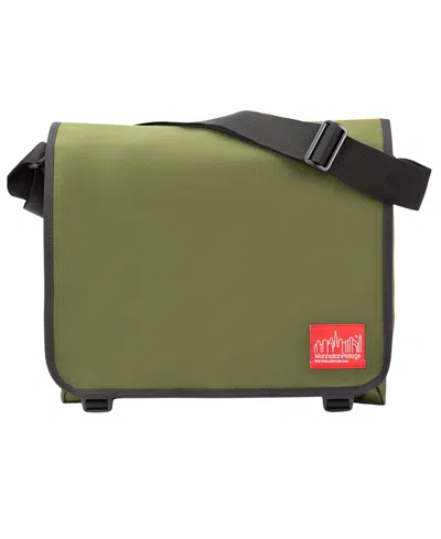 Manhattan Portage Large Dj Computer Bag Deluxe In Green