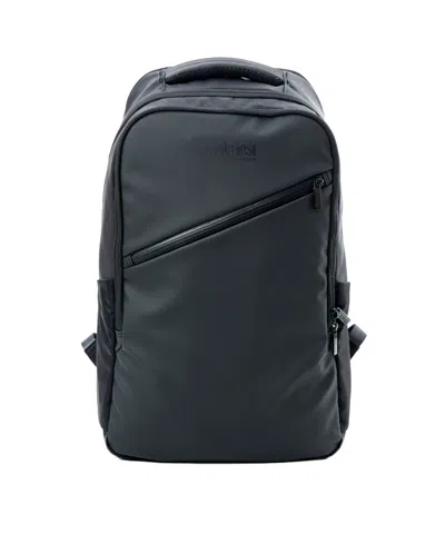 Manhattan Portage Long Large Island Backpack In Black