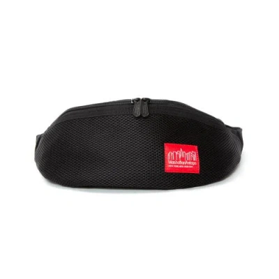 Manhattan Portage Mesh Brooklyn Bridge Belt Bag In Black