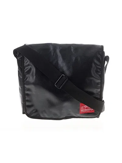 Pre-owned Manhattan Portage Messenger In Black