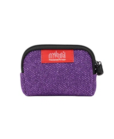 Manhattan Portage Midnight Coin Purse In Purple