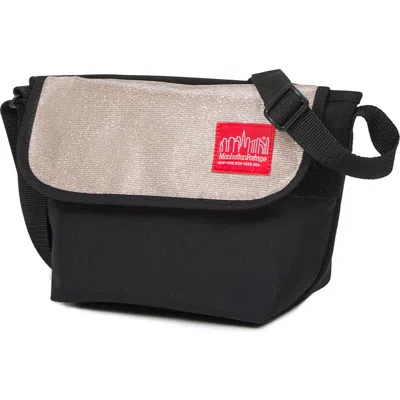 Manhattan Portage Midnight Mini Ny Crossbody Bag In Black