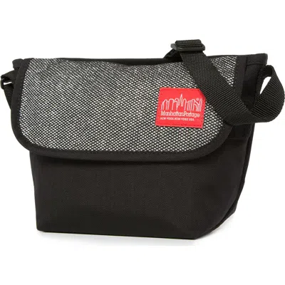 Manhattan Portage Midnight Mini Ny Crossbody Bag In Black