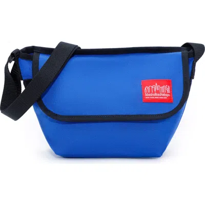 Manhattan Portage Mini Ny Crossbody  Bag In Blue
